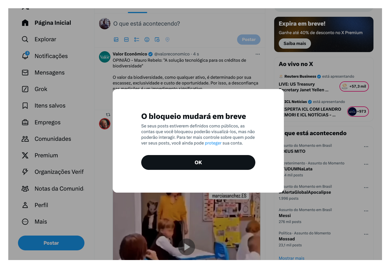Nova política do X gera mais um êxodo de usuários