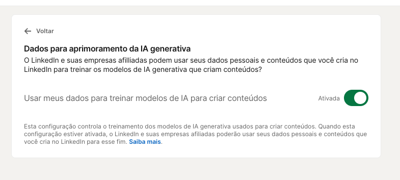 LinkedIn empurra pro usuário responsabilidade sobre resultados de IA